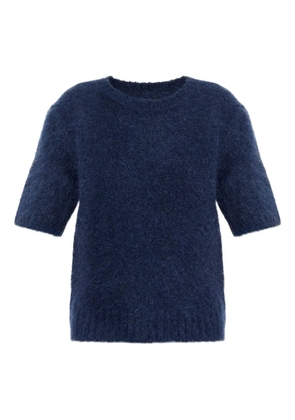 SAMSOE SAMSOE Sajeanne short-sleeve top - Blue