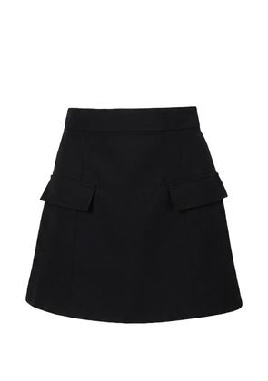 Vestiaire d'un Oiseau Libre Sugar side-pockets mini skirt - Black