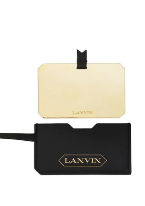 Lanvin cut-out studded bucket bag - Black