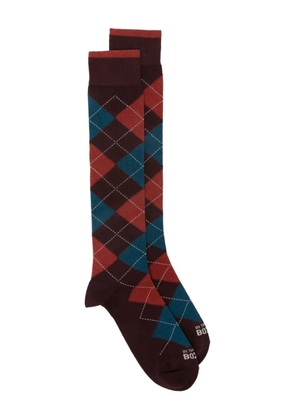 In The Box Argyle socks - Brown