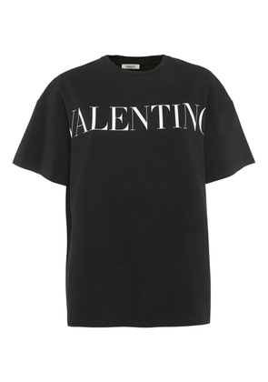 Valentino Garavani Pre-Owned logo-print cotton T-shirt - Black