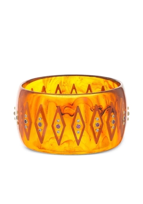 Mark Davis 18K yellow gold multi-stone bracelet