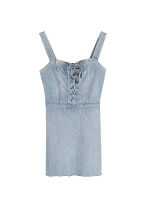 Reformation bustier-style mini dress - Blue