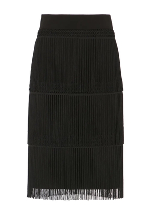 Temperley London layered-design midi skirt - Black