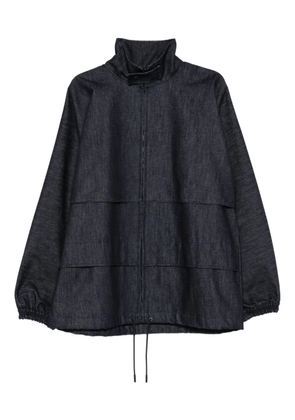 Lacoste drop-shoulder denim jacket - Blue