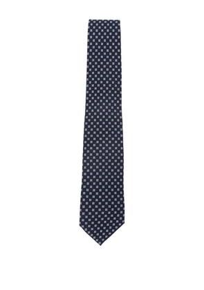 BIGI MILANO patterned tie - Blue