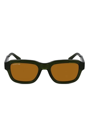 Lacoste square-frame sunglasses - Green