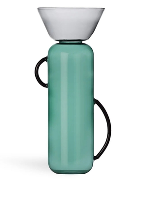 Ichendorf Milano large Gelée glass vase (35cm x 14cm) - Green