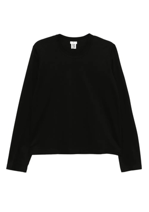 Noir Kei Ninomiya cotton T-shirt - Black