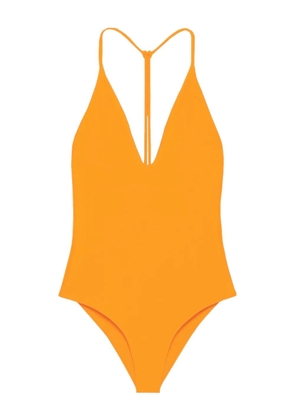JADE Swim V-neck strap swimsuit - Orange