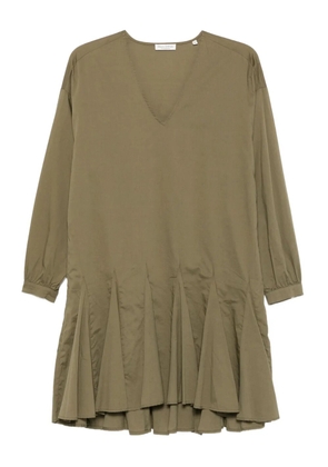 Marc O'Polo V-neck tiered midi dress - Green