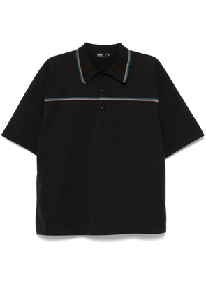 Kolor striped polo shirt - Grey