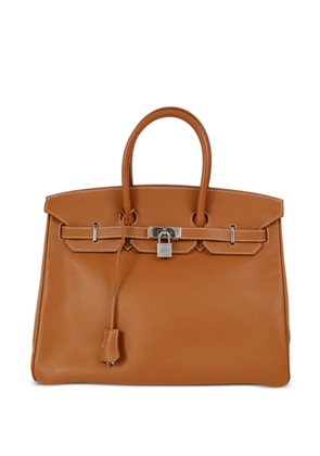 Hermès Pre-Owned 2008 Birkin 35 handbag - Brown