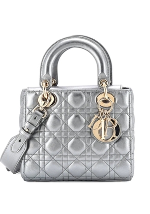 Christian Dior Pre-Owned My ABCDior Lady Dior Bag Metallic Cannage Quilt Leather shoulder bag