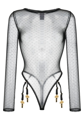 Maison Close Inspiration Divine mesh body - Black