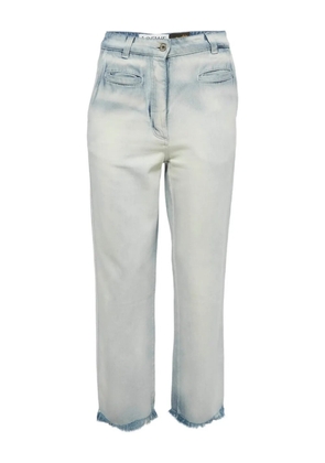 Loewe Pre-Owned raw-edge jeans - Blue
