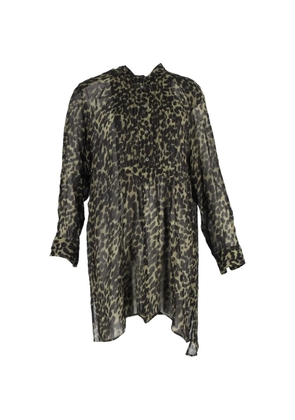Isabel Marant Vintage printed mini dress - Black
