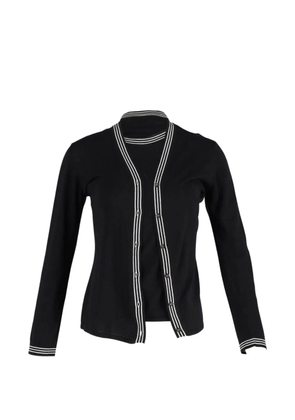 Fendi Pre-Owned striped cotton set - Black