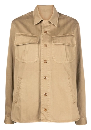 Fortela Meckong shirt jacket - Neutrals
