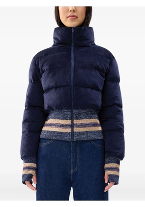 Unreal Fur Dublin striped jacket - Blue