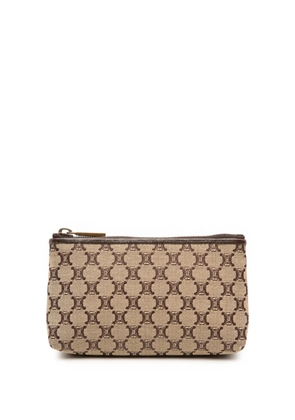 Celine Pre-Owned 2000 Macadam Canvas coin pouch - Brown