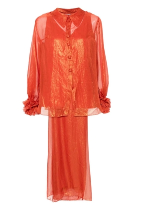 Baruni Ashtar blouse and trousers - Orange