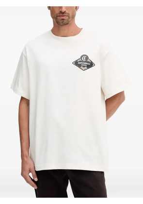 Just Cavalli logo-print T-shirt - White