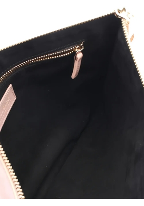 Versace Pre-Owned 2010s Medusa Head leather clutch bag - Pink