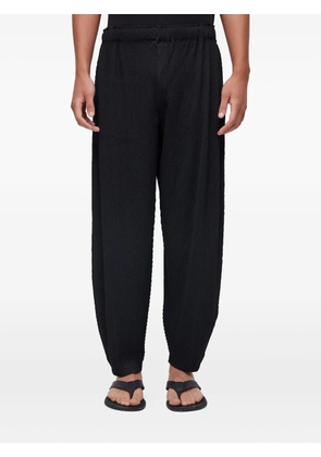 Osklen pleated regular trousers - Black