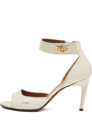 Givenchy Pre-Owned 85mm Shark Tooth sandals - White