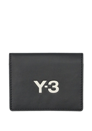 Y-3 logo-print cardholder - Black