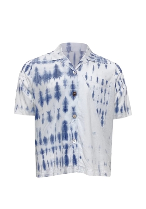 Nanushka Taio print short-sleeve top - White