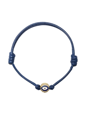 Nialaya Jewelry Evil Eye string bracelet - Gold