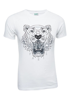 Kenzo Pre-Owned tiger-head T-shirt - White