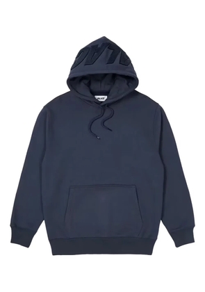 Palace Spell Out chenille hoodie - Blue