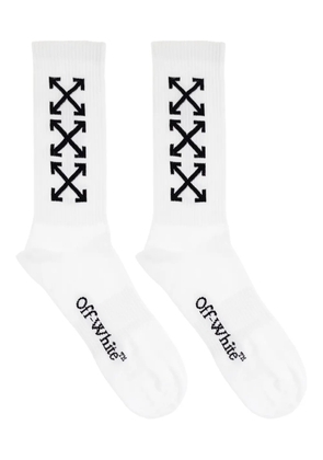 Off-White arrow-print socks