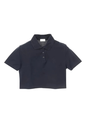 Saint Laurent Pre-Owned 2000s cotton polo shirt - Blue