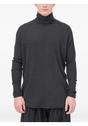 Jan Jan Van Essche turtleneck wool T-shirt - Grey