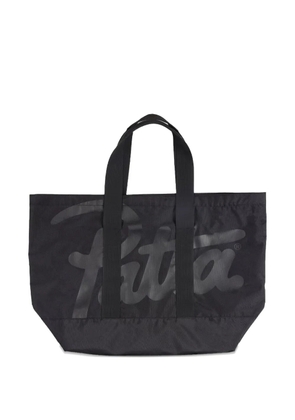PATTA logo-print tote bag - Black