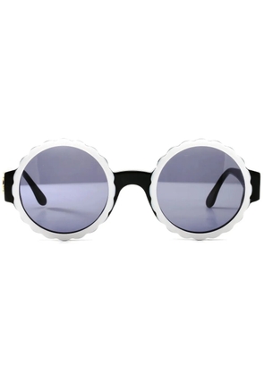 CHANEL Pre-Owned 1994 round-frame sunglasses - Black