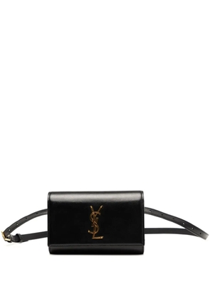Saint Laurent Pre-Owned 2018 Smooth Calfskin Monogram Kate belt bag - Black