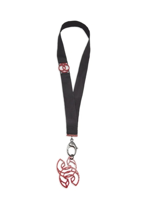 CHANEL Pre-Owned CC-pendant necklace - Black