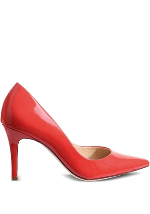 Hogl Boulevard patent pointed-toe pumps - Red