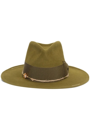 Nick Fouquet River Song fedora hat - Green