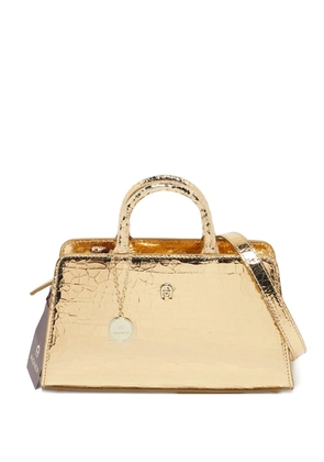 Aigner Vintage leather tote bag - Gold