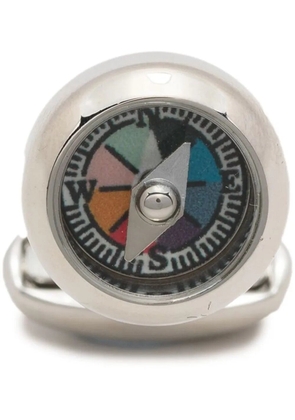 Paul Smith compass-detail cufflinks - Silver