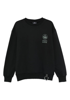 Mauna Kea graphic crew-neck sweatshirt - Black