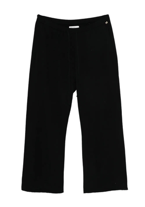 extreme cashmere Nº462 Slouch drawstring-waist trousers - Black
