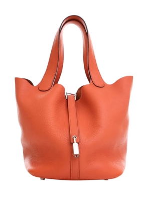 Hermès Pre-Owned 2016 Clemence Picotin Lock 22 handbag - Orange