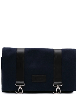 Christian Dior Pre-Owned 20th Century Felt Travel Organizer clutch bag - Blue